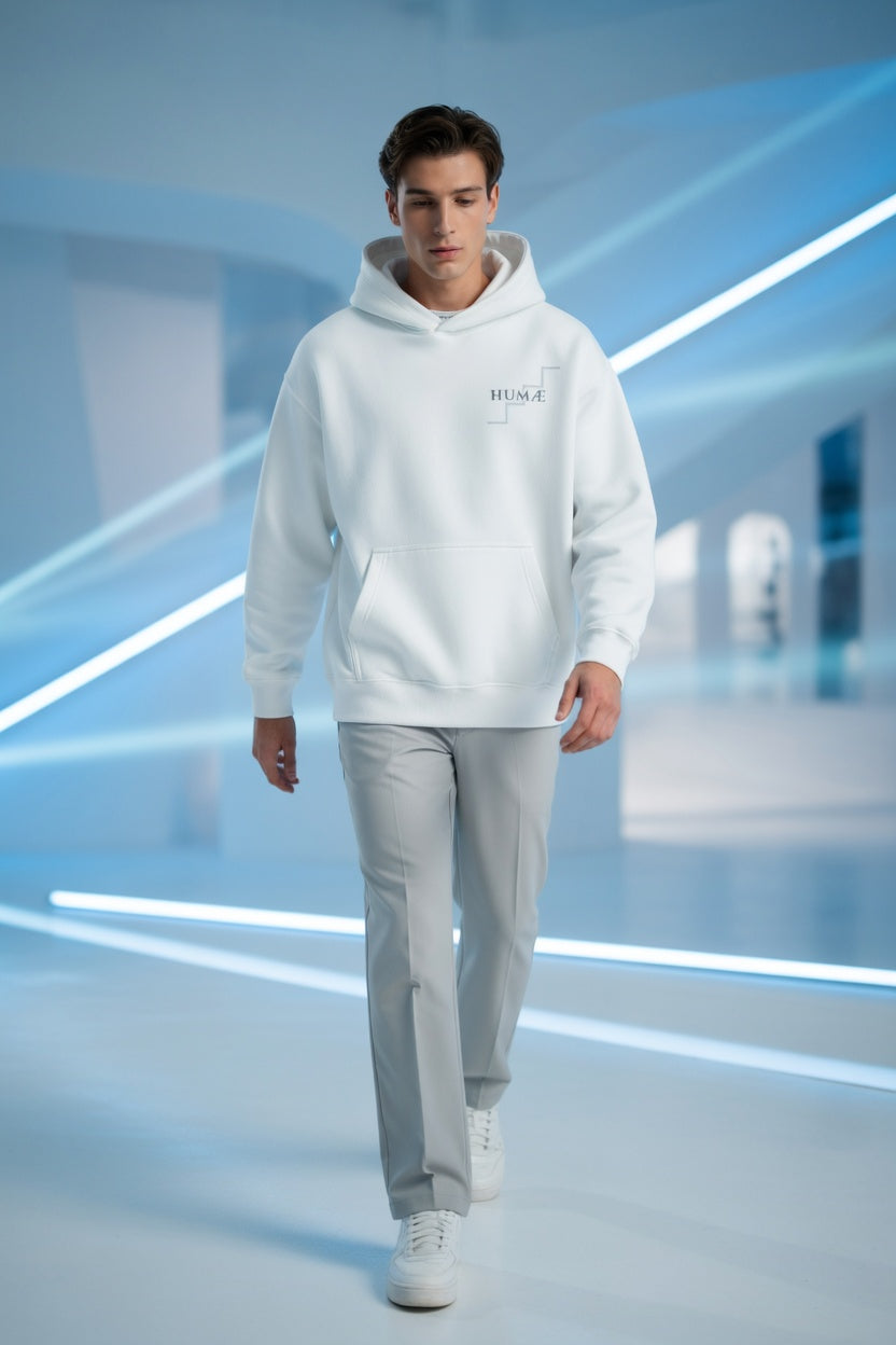 HUMÆ | Founder Hoodie - Optical White